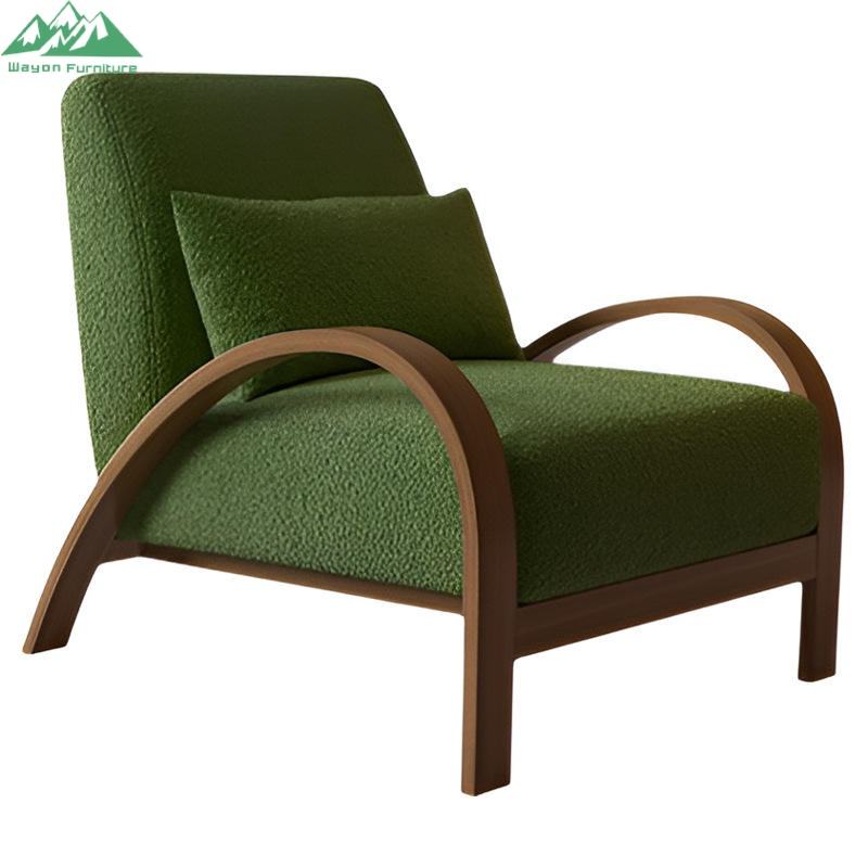 Wayon Modern Design Living Room Furniture Comfortable Accent Chair With Armrest for Home