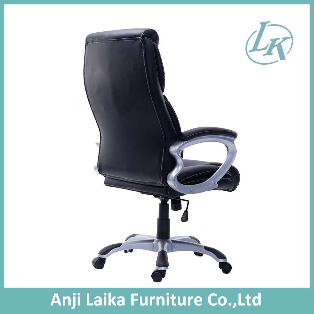 Swivel Company Adjustable Black Luxury Genuine Leather Modern Swivel Chair Executive Office Chair