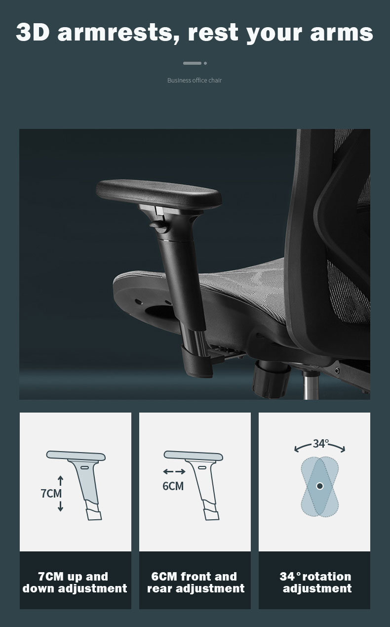 Sihoo M57 Ergonomic Chair Swivel Office Chair Full Mesh Office Chair With 3 Position Locked