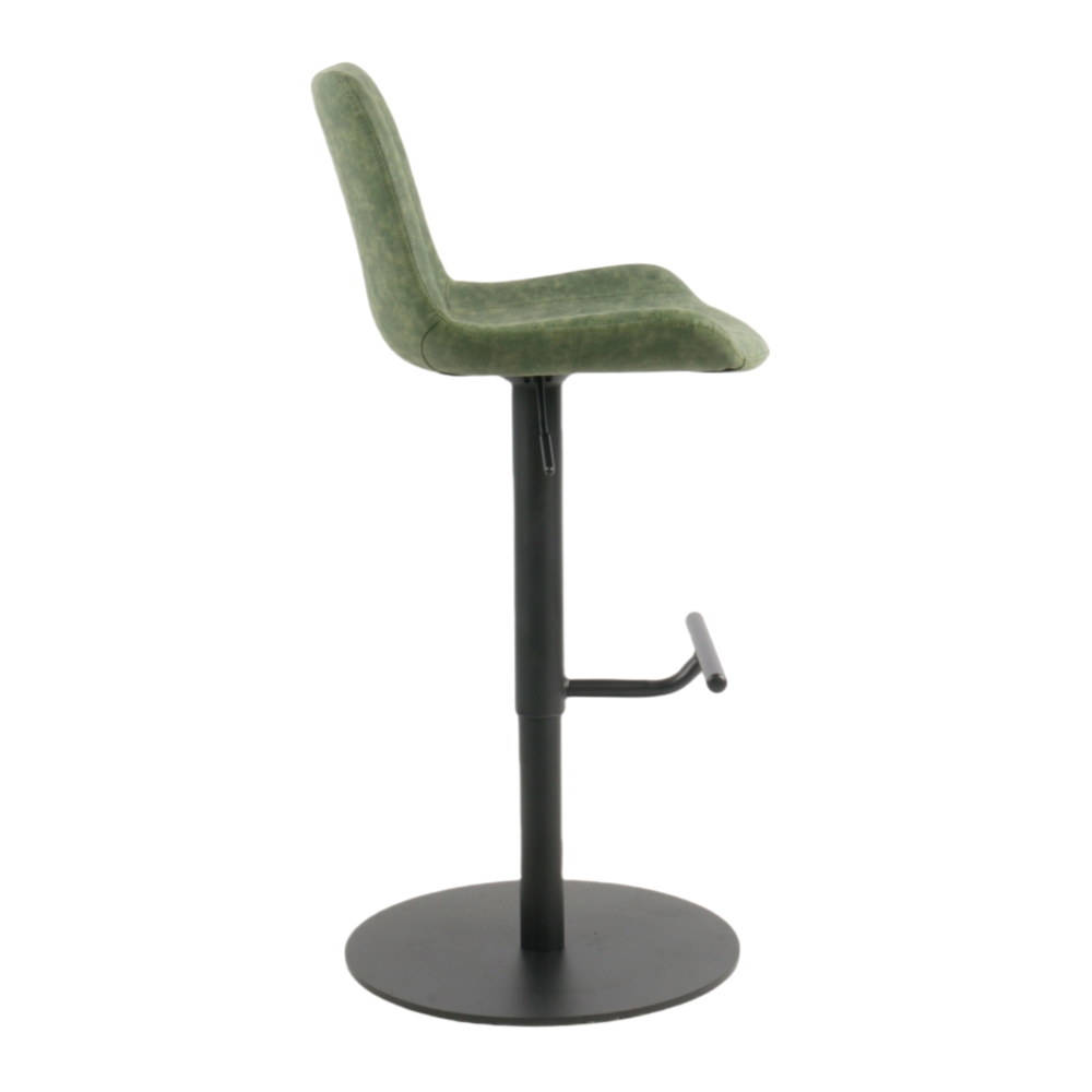 Modern Adjustable Height Durable Eco-Friendly Metal Base Commercial Bar Furniture Stool Home Bar Hotel Restaurant Use Swivel