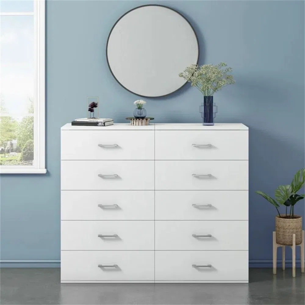 Home Furniture Self-Assembled Bedroom Storage Dresser Cabinets Drawers Chest