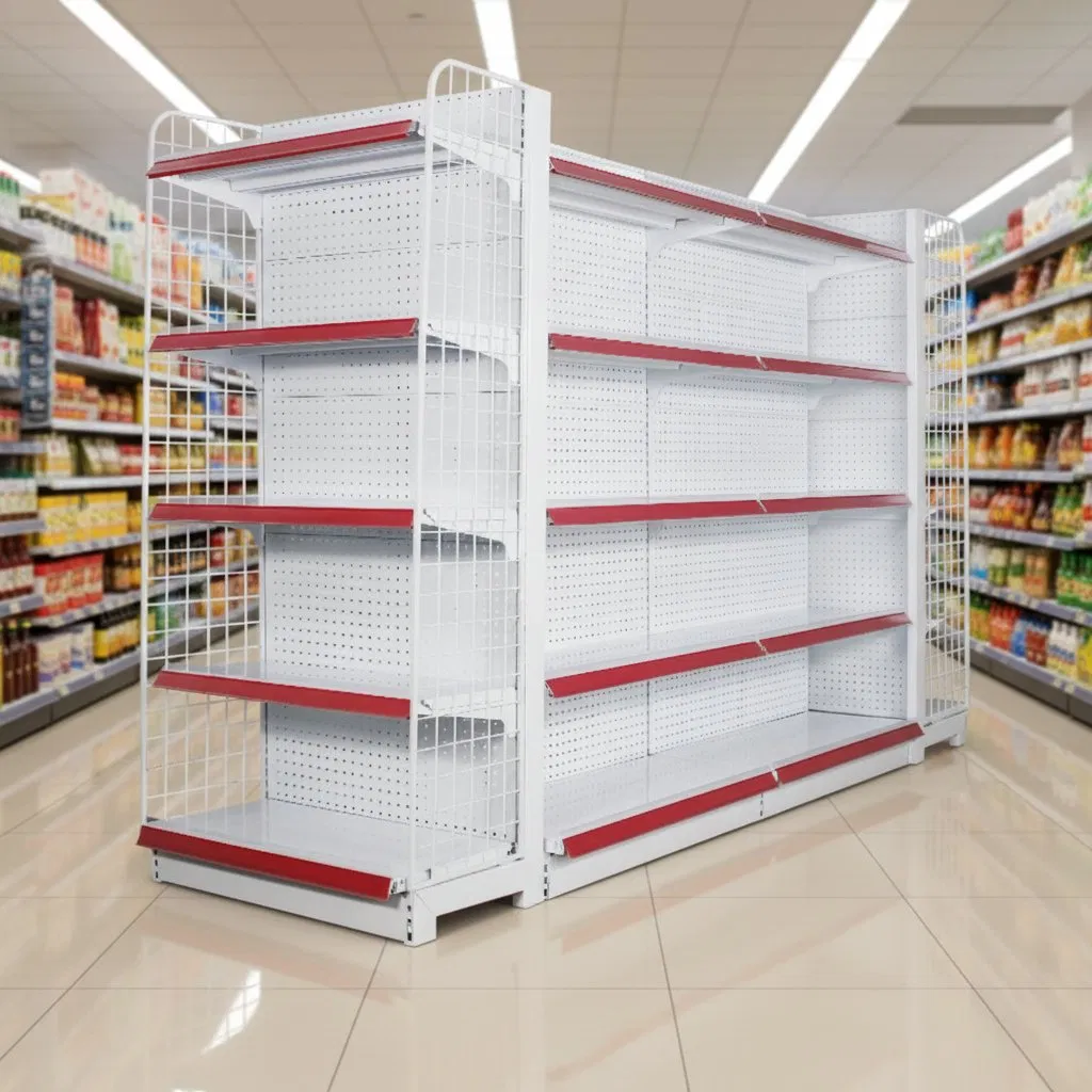 Storage Shelving Wholesale Used Supermarket Shelf for Retail Store Metal/Gondola/Pharmacy Shelving Storage Rack/Display/Book Shelf