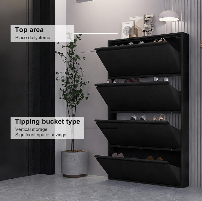Metal Shoe Cabinet Design 2