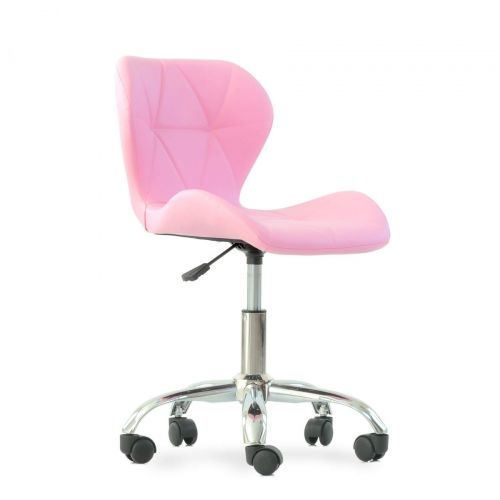 Contemporary Modern Swivel Bar Stools Adjustable Armless Air Rod Kitchen Counter Barstool Home Office Use Synthetic PU Leather
