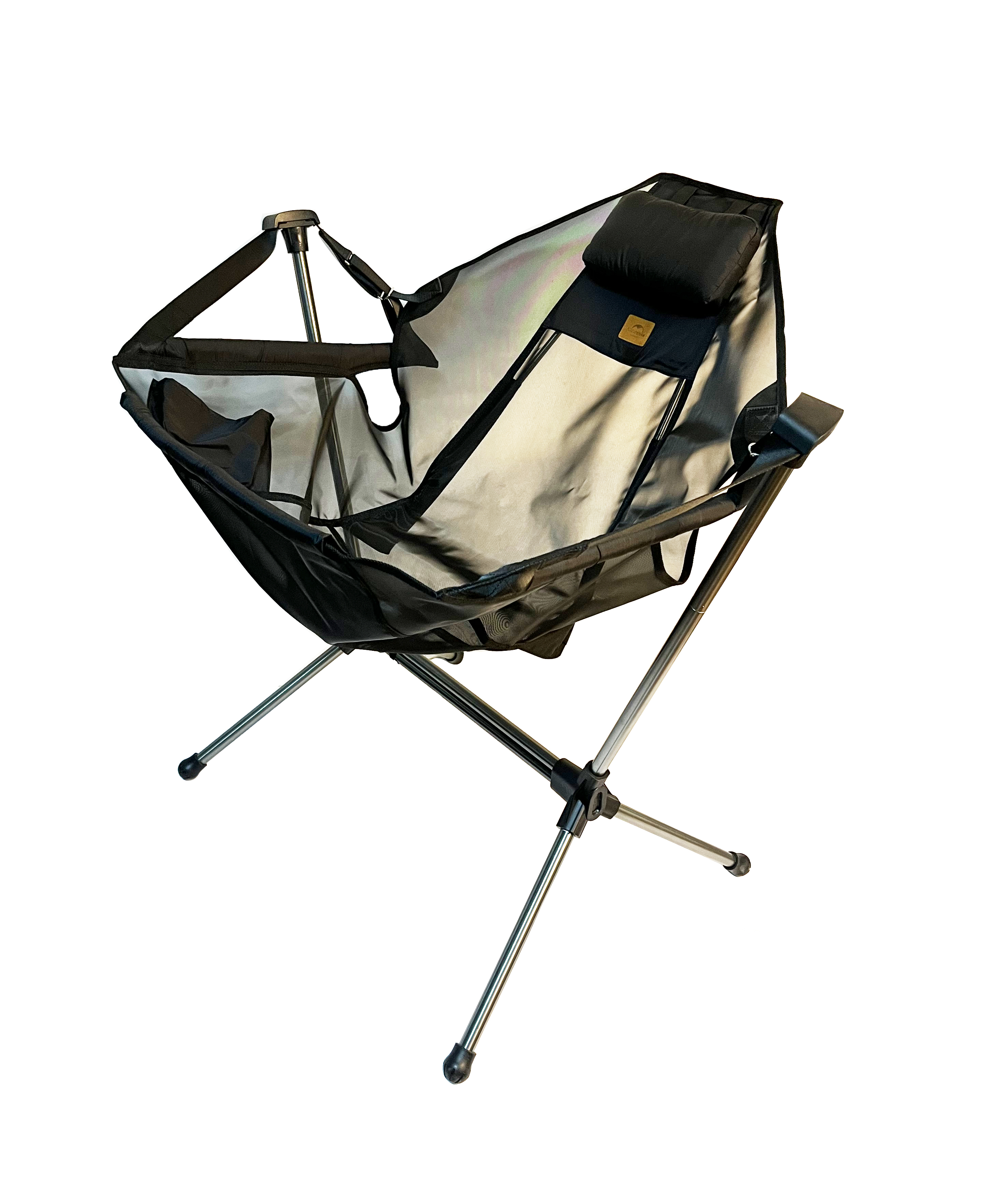 Durable Lightweight Rocking Recliner Chair for Camping Garden and Patio Use