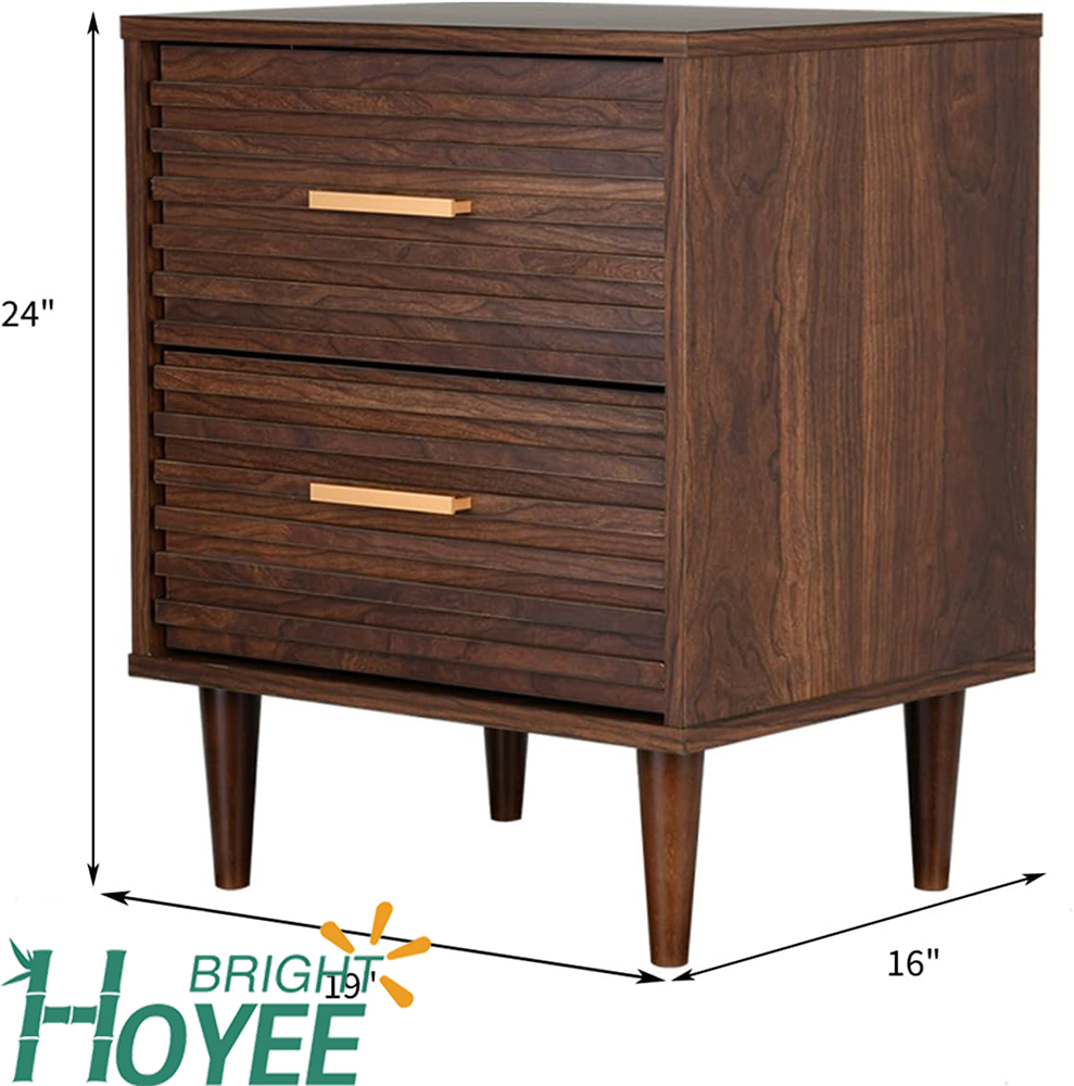 Mid Century Modern Side Table Front View