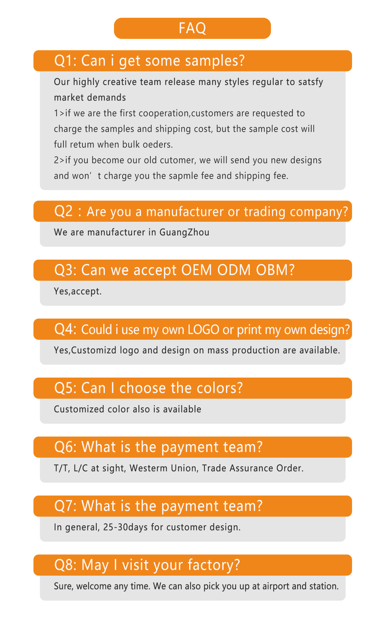 Frequently Asked Questions