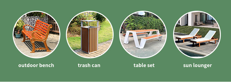 Outdoor Bench View 2