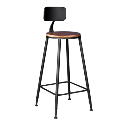 Hot Sale Custom Modern Metal &amp; PU Leather Bar Stool High Chair-Eco-Friendly for Commercial Restaurants Outdoor Dining &amp; Home Bar