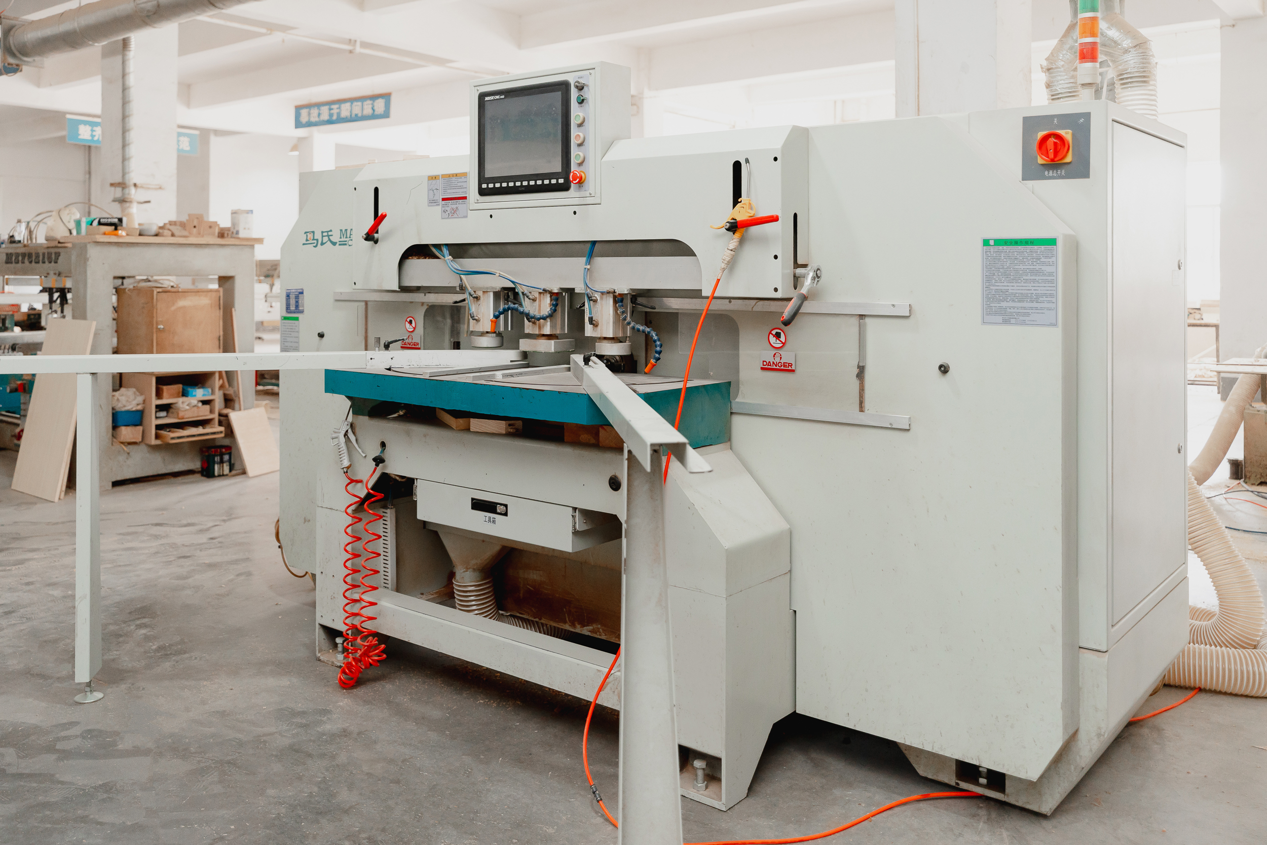 Multi-functional tenoning machine