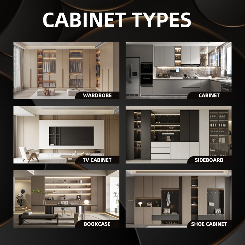 Cabinet types