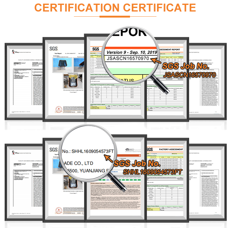 Factory Certificates and Standards