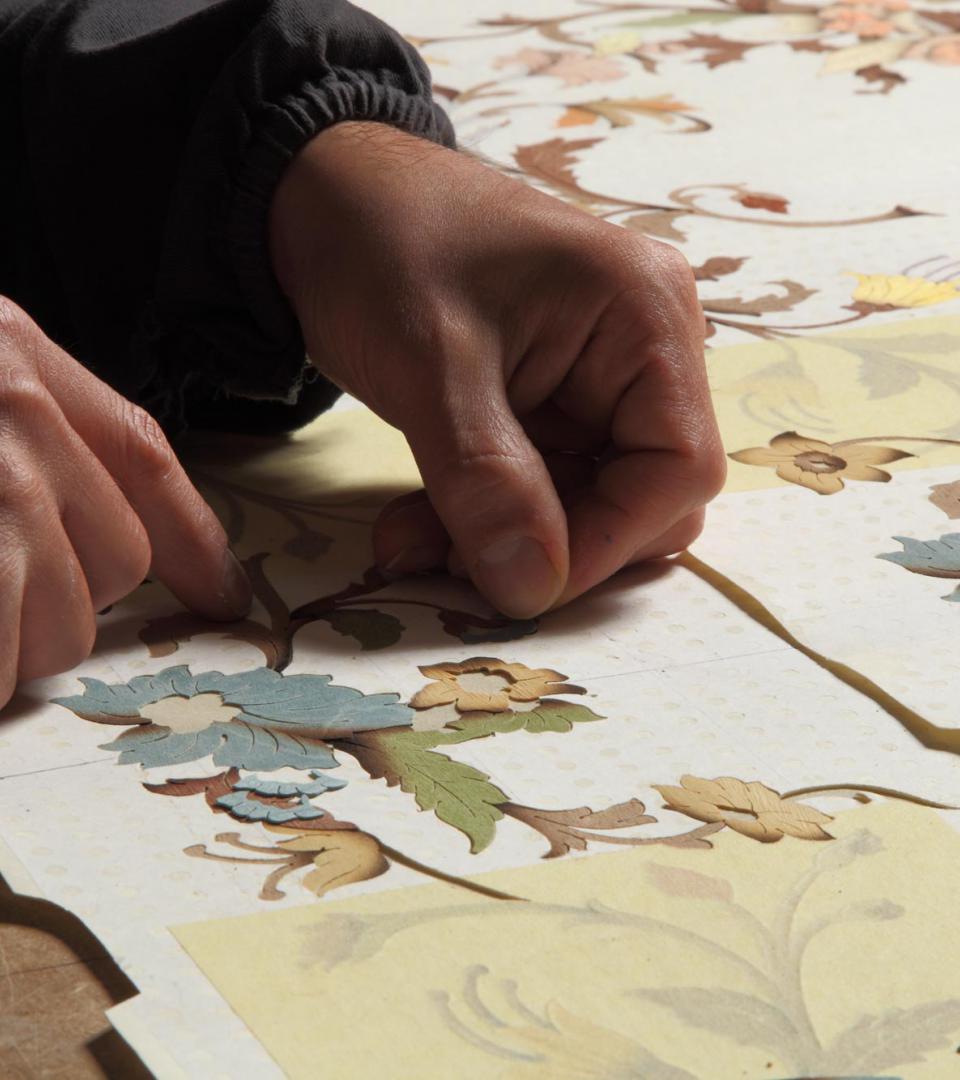 Handmade inlays technique