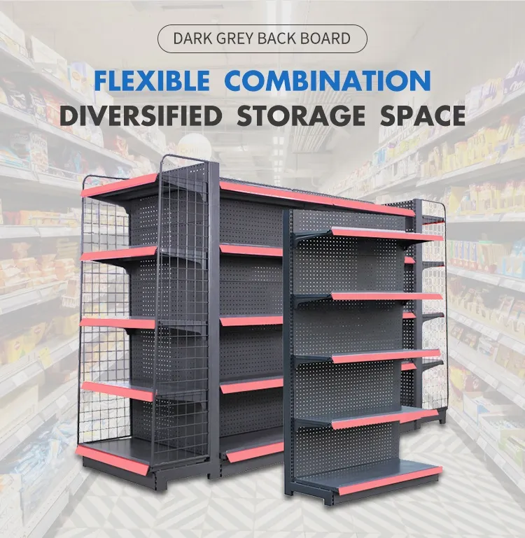 Fast Install Metal Shelving Any Customized Size Display Shelf