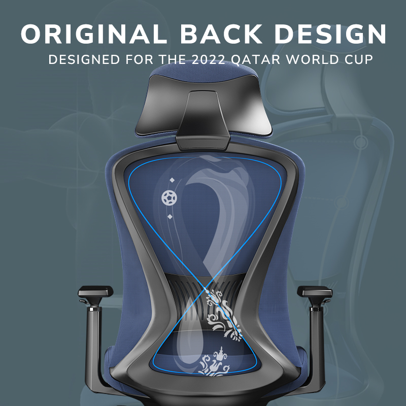Ergonomic Office Chair Design Detail 1