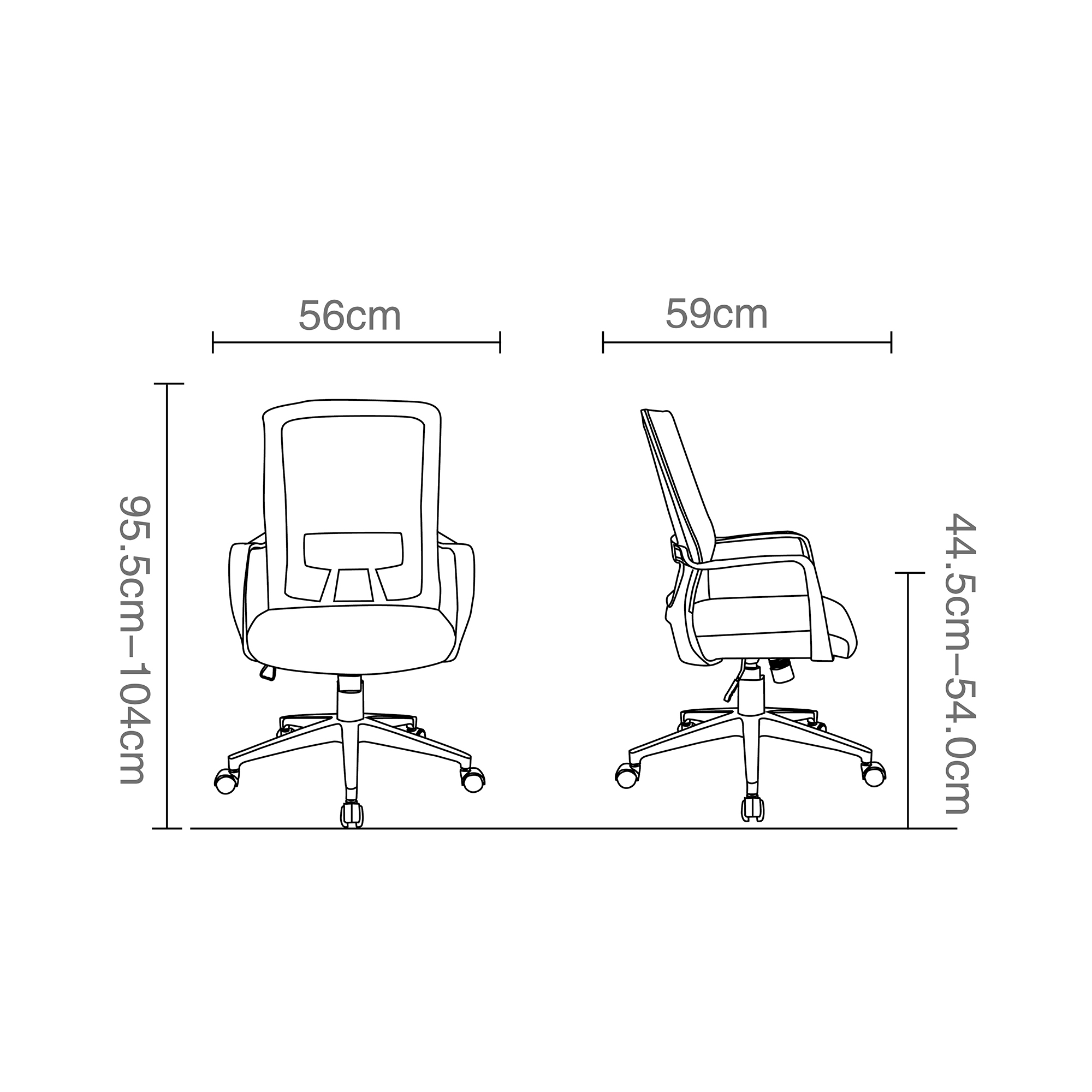 Ergonomic Office Chair 03 Modern Design With Quality Leather Material New Style