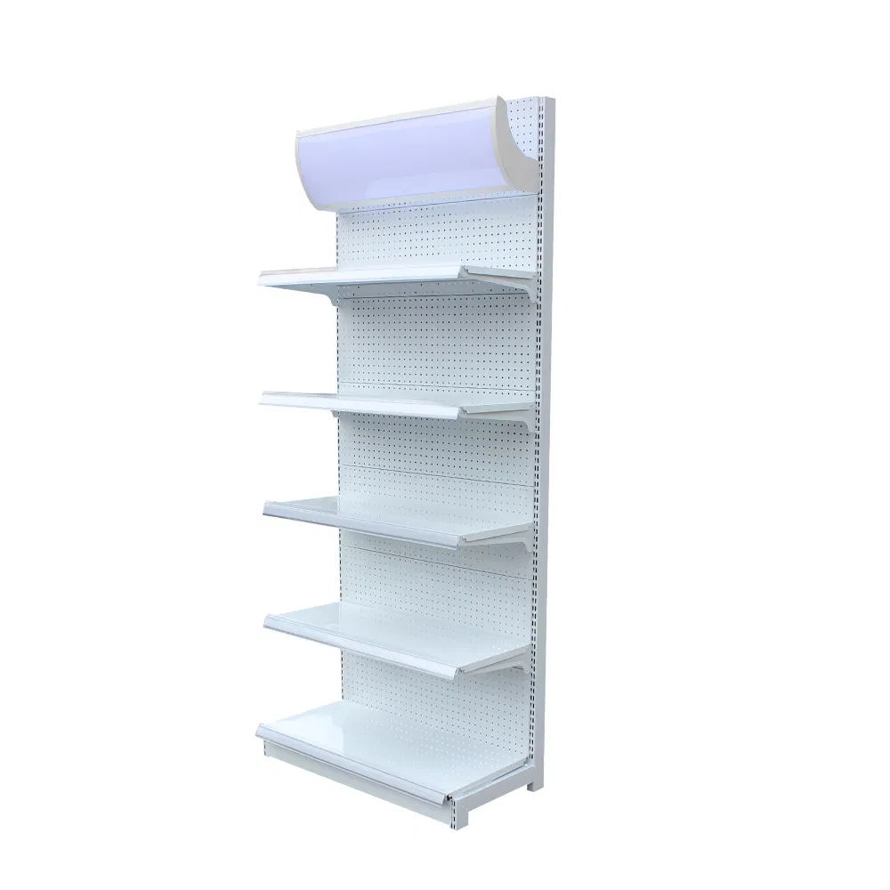 Used Supermarket Shelf Metal/Storage/Gondola/Pharmacy Shelving Storage Rack Shelf Display/Book Shelf for Sale