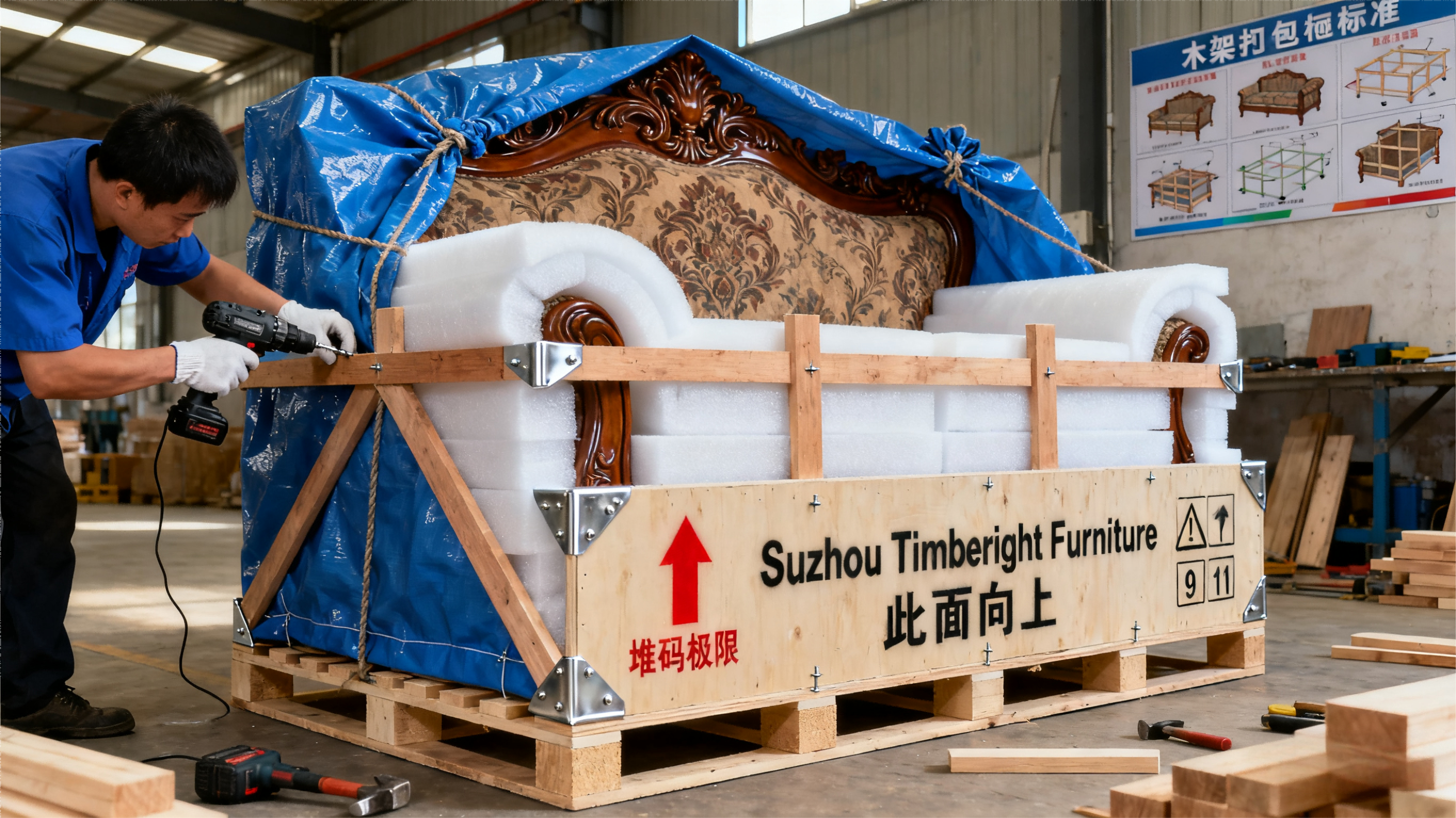 Wooden Crating for Shipping