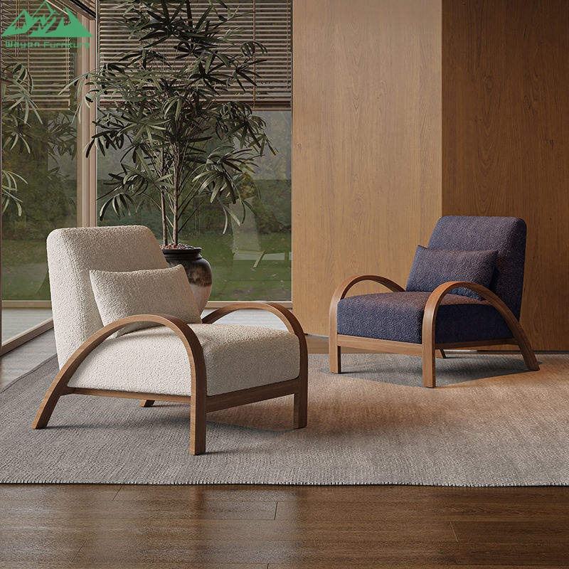 Wayon Modern Design Living Room Furniture Comfortable Accent Chair With Armrest for Home
