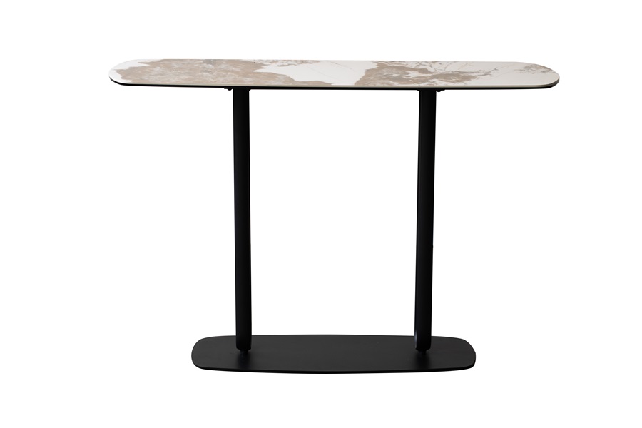 Stylish White Top Modern Designer Metal Legs End Table Living Room Workshop Office Waiting Area Reception Sofa Side Table Coffee