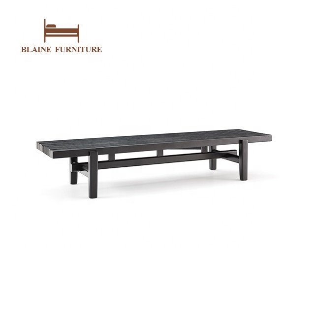 Hot Sale Luxury European Modern Design Custom Home Office Furniture Entryway Wooden Bench