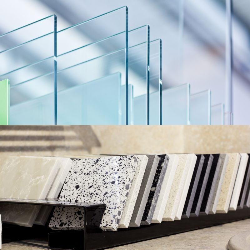 Glass and Stone Options