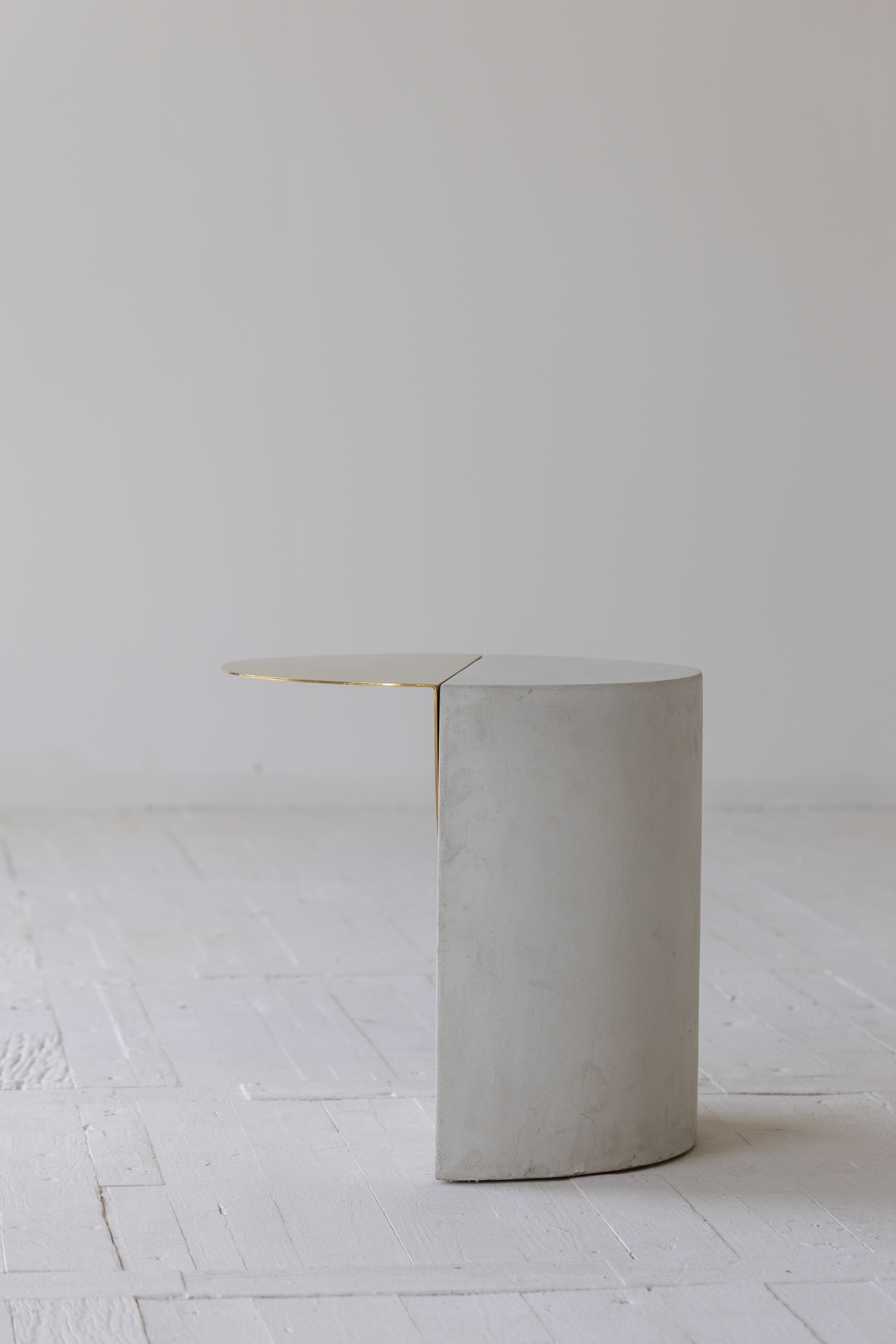 Vintage concrete stacking end side tables 5