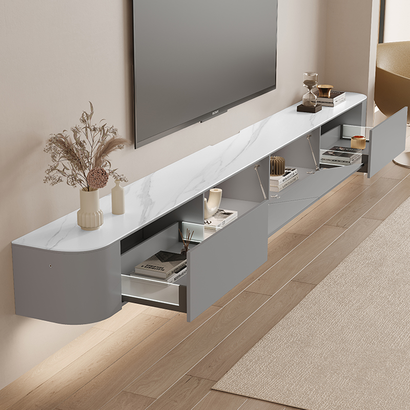 Contemporary Tv Console Stands Modern Wooden 2023 Living Room Wall Mounted Tv Cabinet Made in China