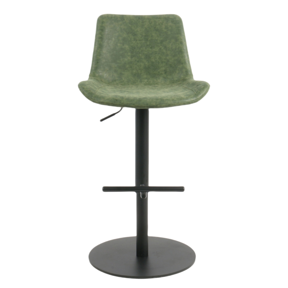 Modern Adjustable Height Durable Eco-Friendly Metal Base Commercial Bar Furniture Stool Home Bar Hotel Restaurant Use Swivel