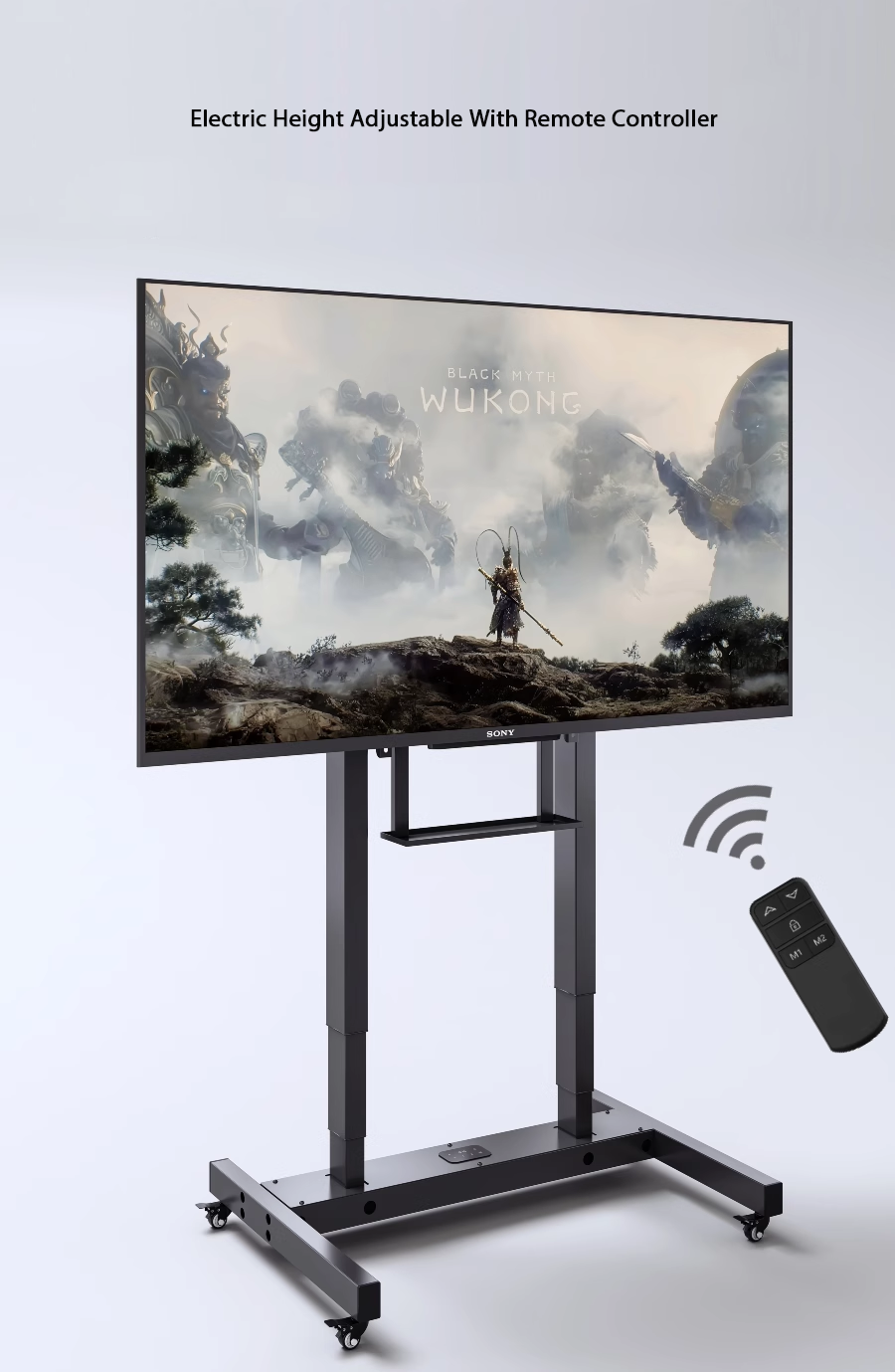 Electric Height Adjustable TV Stand Details 2