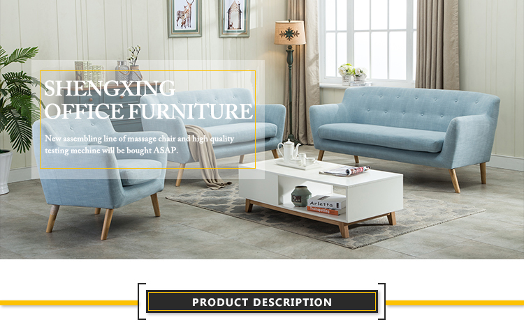 SX-7953 Home Recliner Chair Set With Ottoman Metal Frame PU Feature