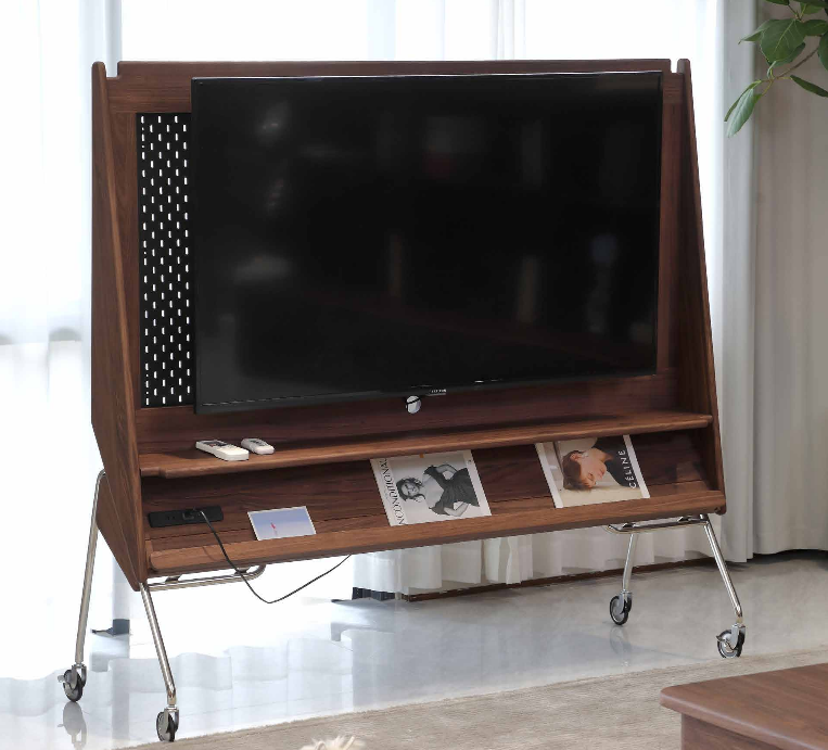 Modern Adjustable Storage TV Stand with Removable Wooden for Living Room and Bedroom Use