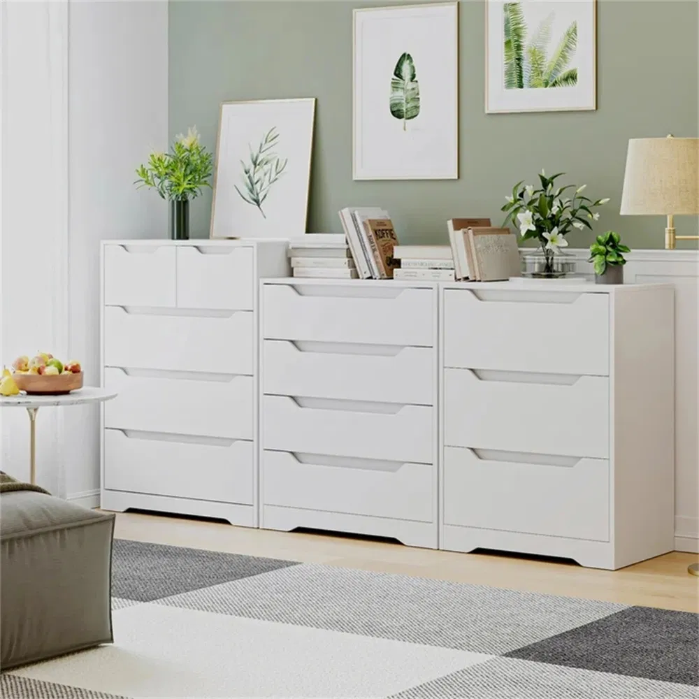 Classic Wooden Home Bedroom Furniture Dresser Chest of Drawers