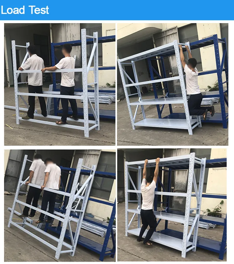 Boltless Shelving Frame Structure