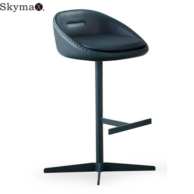 Retro Counter bar Stools Swivel Faux Leather Fabric bar Stools Kitchen Island Stools Ottomans Office Chair Ergonomic
