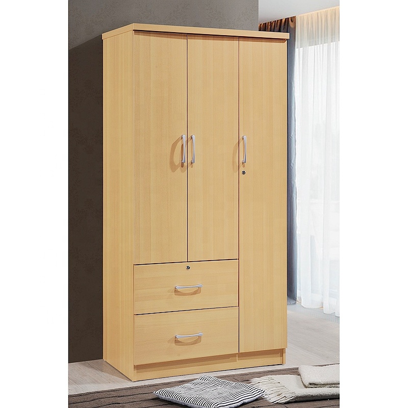 Walk in Multi-purpose Wall Mounted Wardrobe Cabinets Sample Bedroom Wardrobe Design