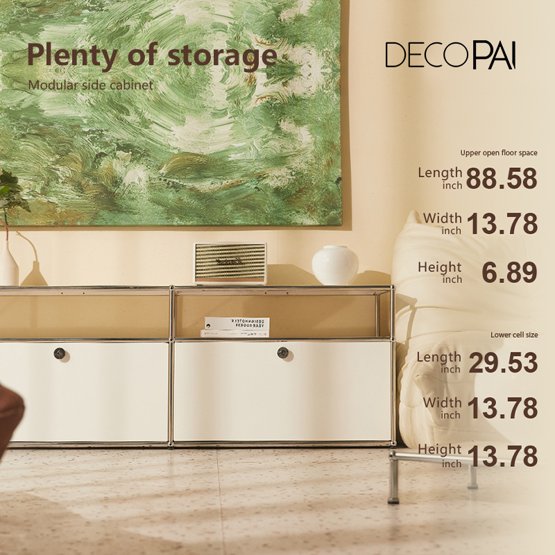 TV Cabinet Ins Modular Combination Display Cabinet Living Room Bedroom Furniture Color Options TV Stands Modern Module TV Stand