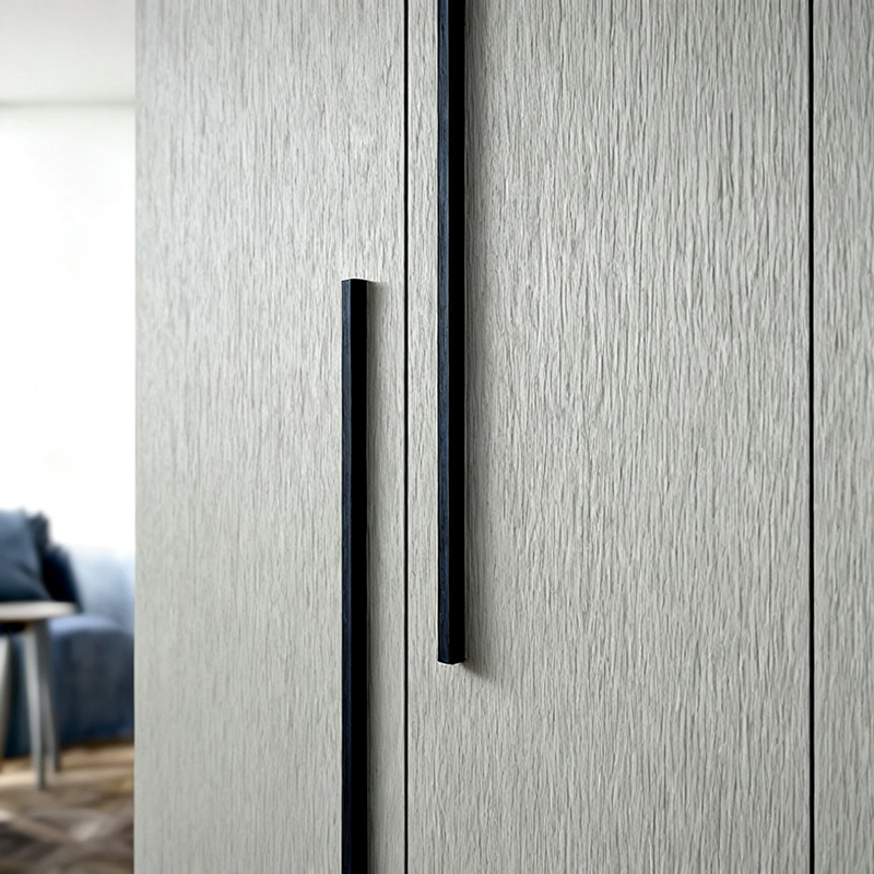 BOSNiE Modern Wooden Luxury Bedroom Wardrobe Eco-Friendly Easy Assembly Sliding Doors White Large Storage