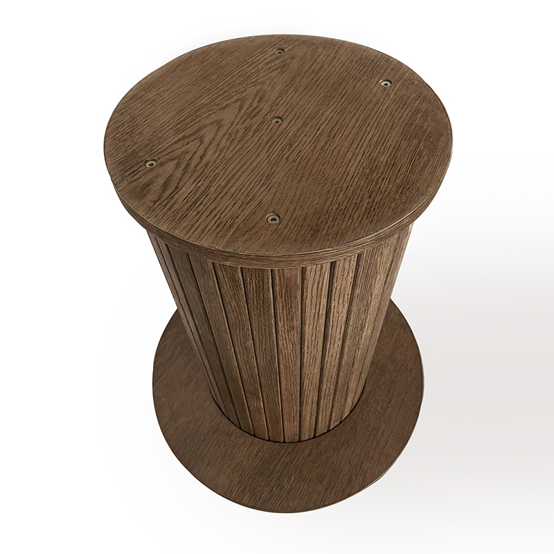 Modern Design Side Center Table for Living Room Furniture Wooden Panel Round End Table Sets for Sofa and Home Furniture