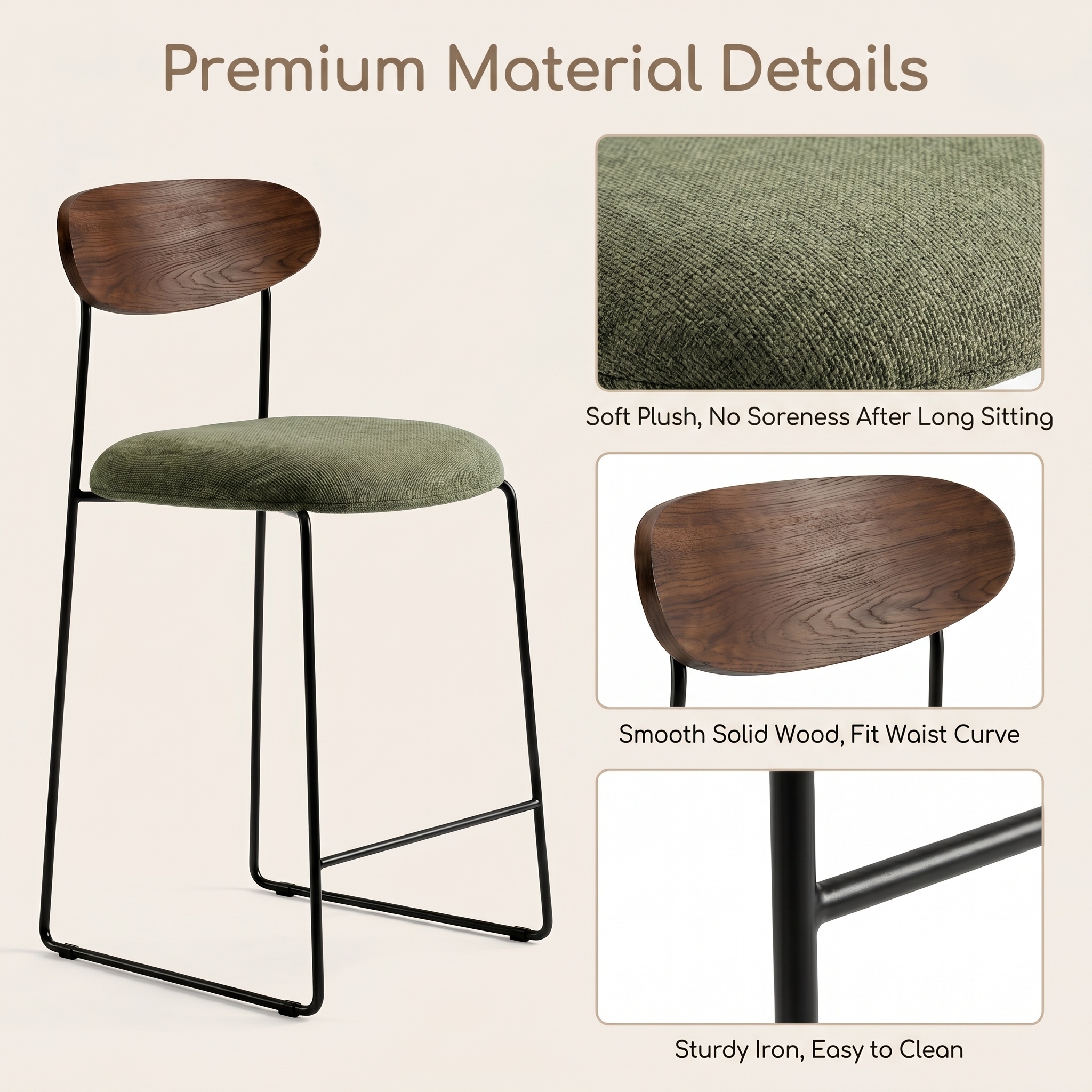 Durable Comfortable Stool bar Chairs Modern Design Factory Direct Supply Wholesale Luxury bar Chair