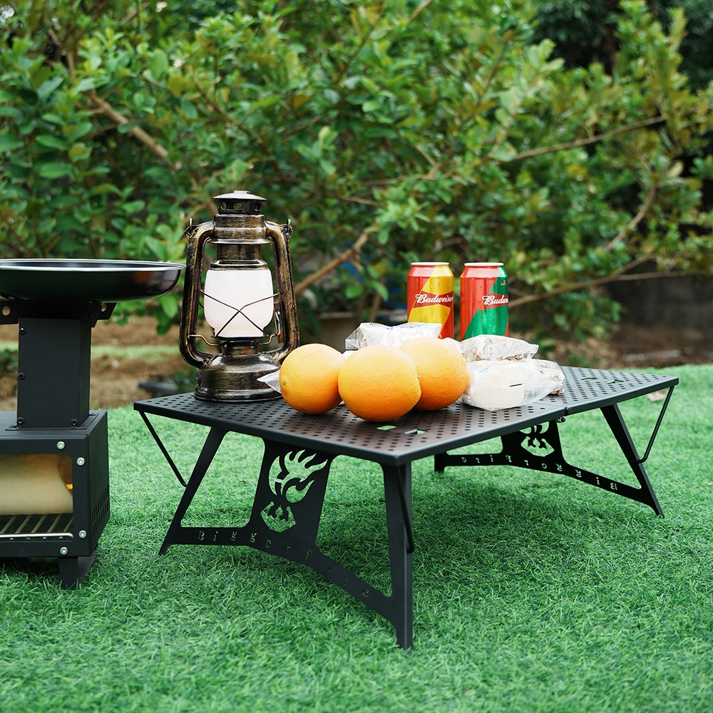 Camping Table Folding Portable Small Camp Side Table Outdoor Hiking Picnics BBQ Lightweight Folding Table