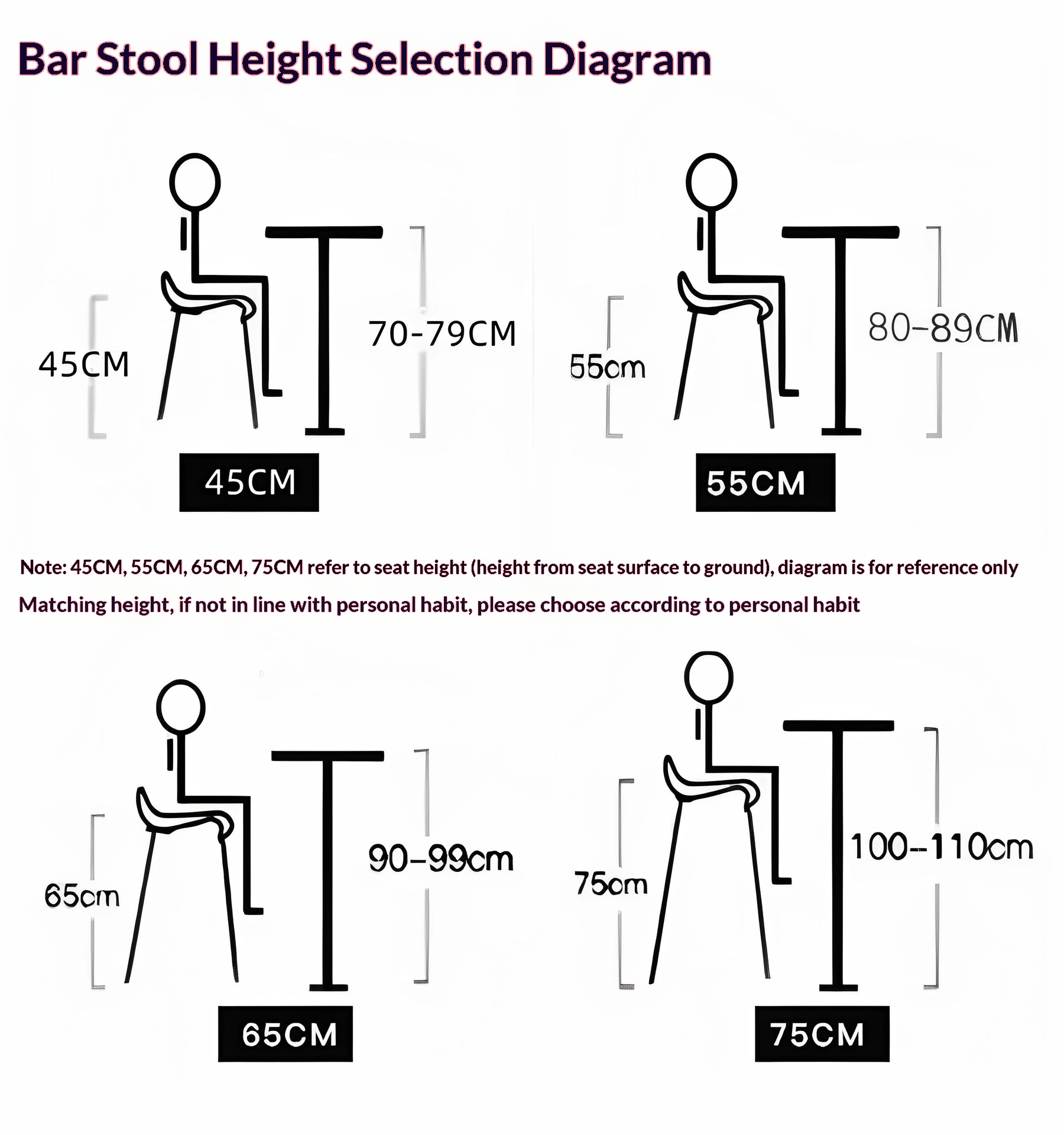 Modern simple bar chair product view