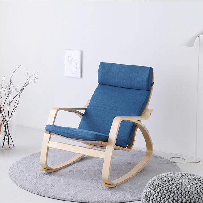 Modern Appearance and Home Furniture General Use Relax Wood Rocking Chairs