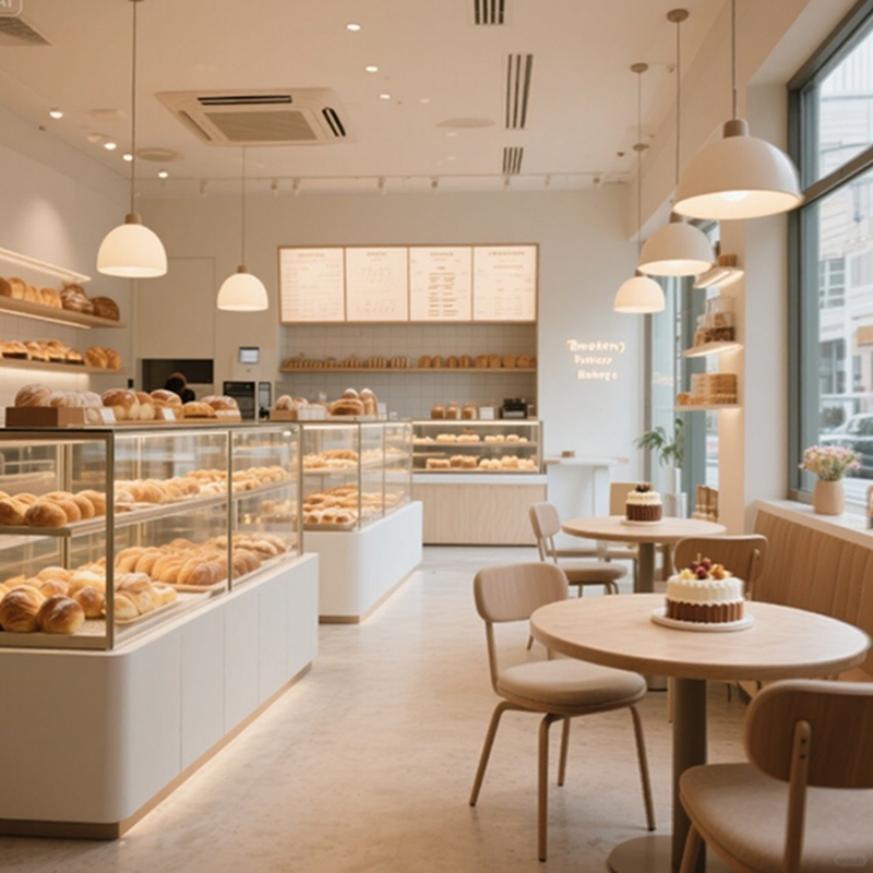 Commercial Cabinet for Bread Dessert Display Bakery Counter