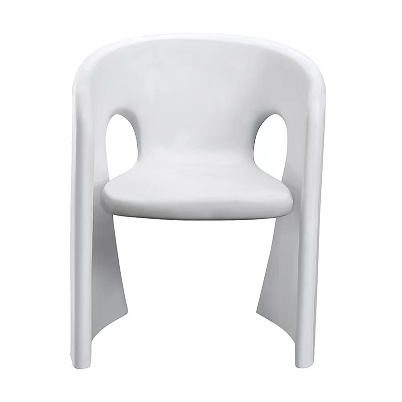 Factory Direct Molded Fiberfill Rocking Chair Modern Single Leisure Chair Living Room PU Leather Contemporary Semi-Finished Home