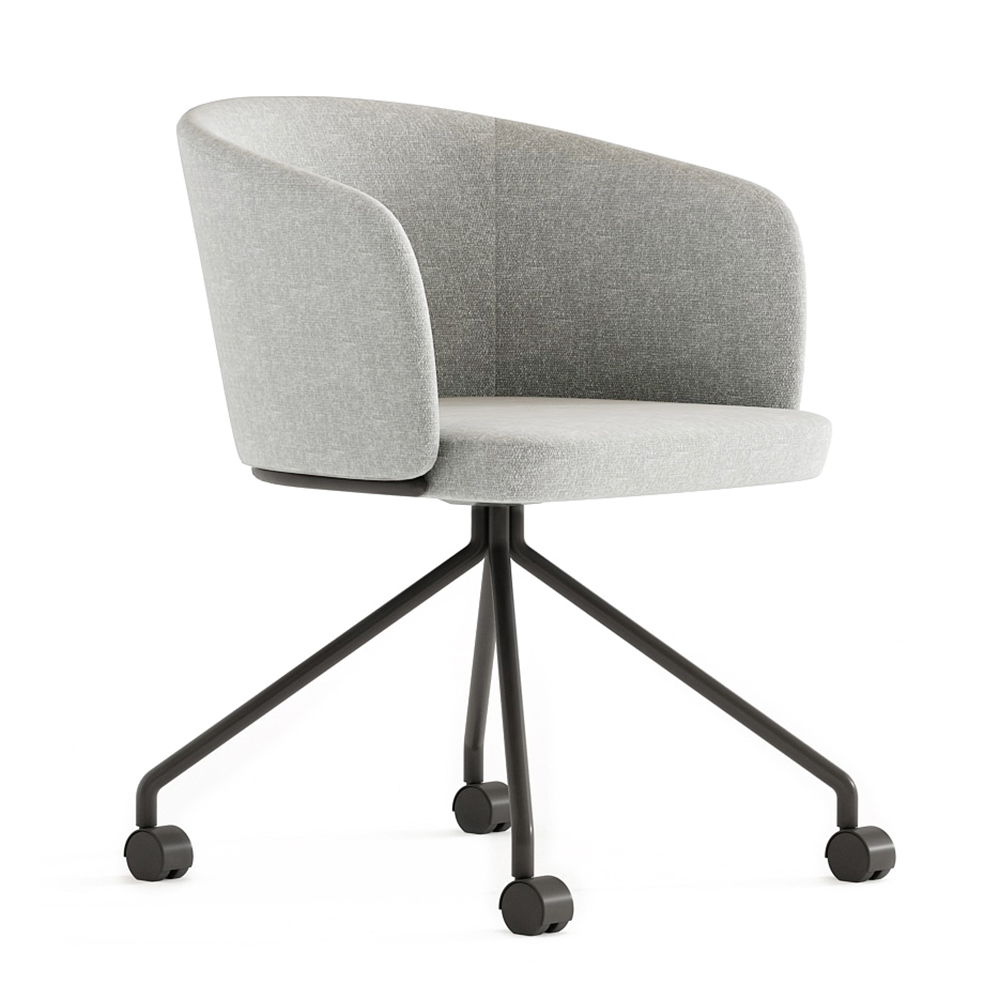 Armrest Design Nordic Negotiation Contract Furniture Foshan Chair Factory Swivel Lifting Fabric Upholstery Task Office Chairs