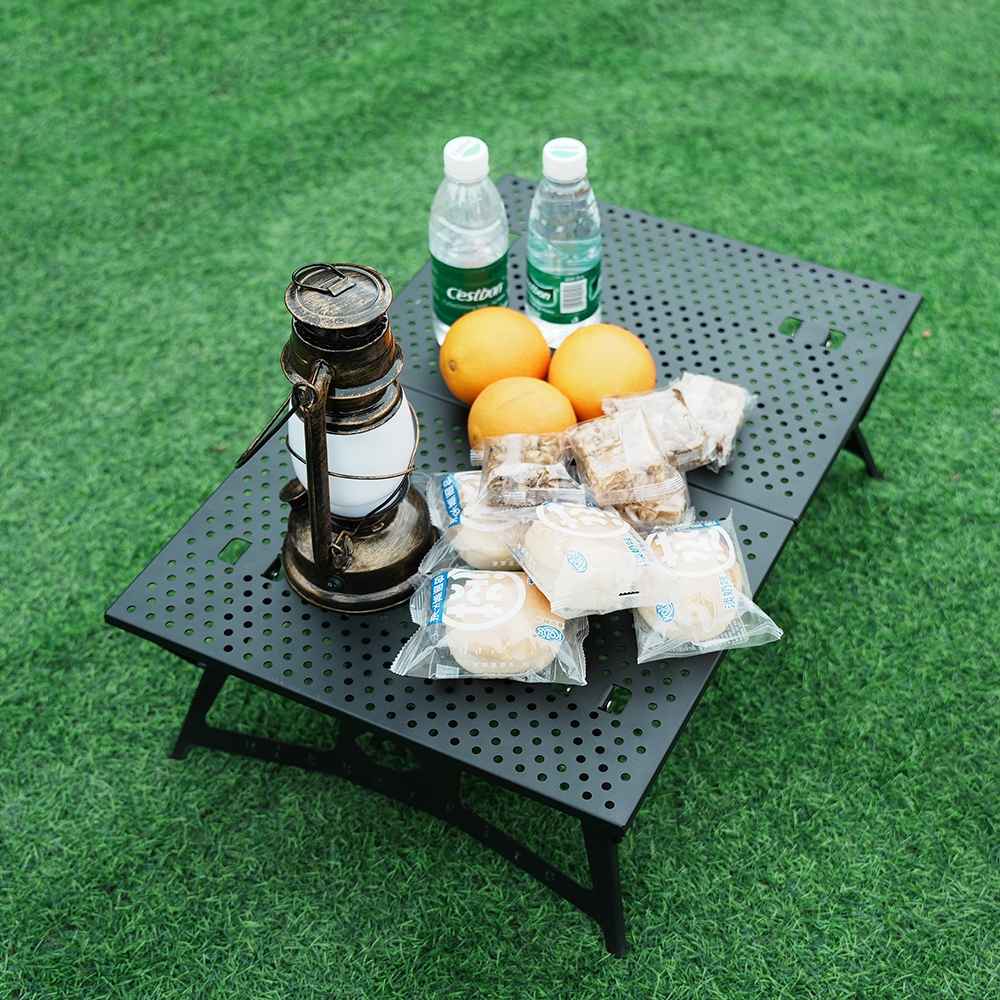 Camping Table Folding Portable Small Camp Side Table Outdoor Hiking Picnics BBQ Lightweight Folding Table