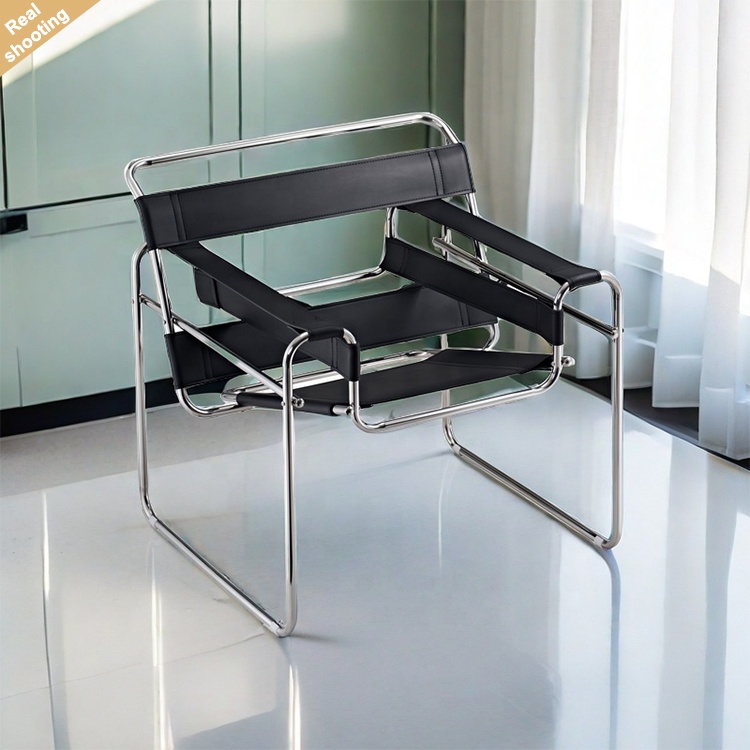 Hot Selling Modern Leather Sofa Chair Armchair Minimalist Style Living Room Lounge Chair for Home Hotel