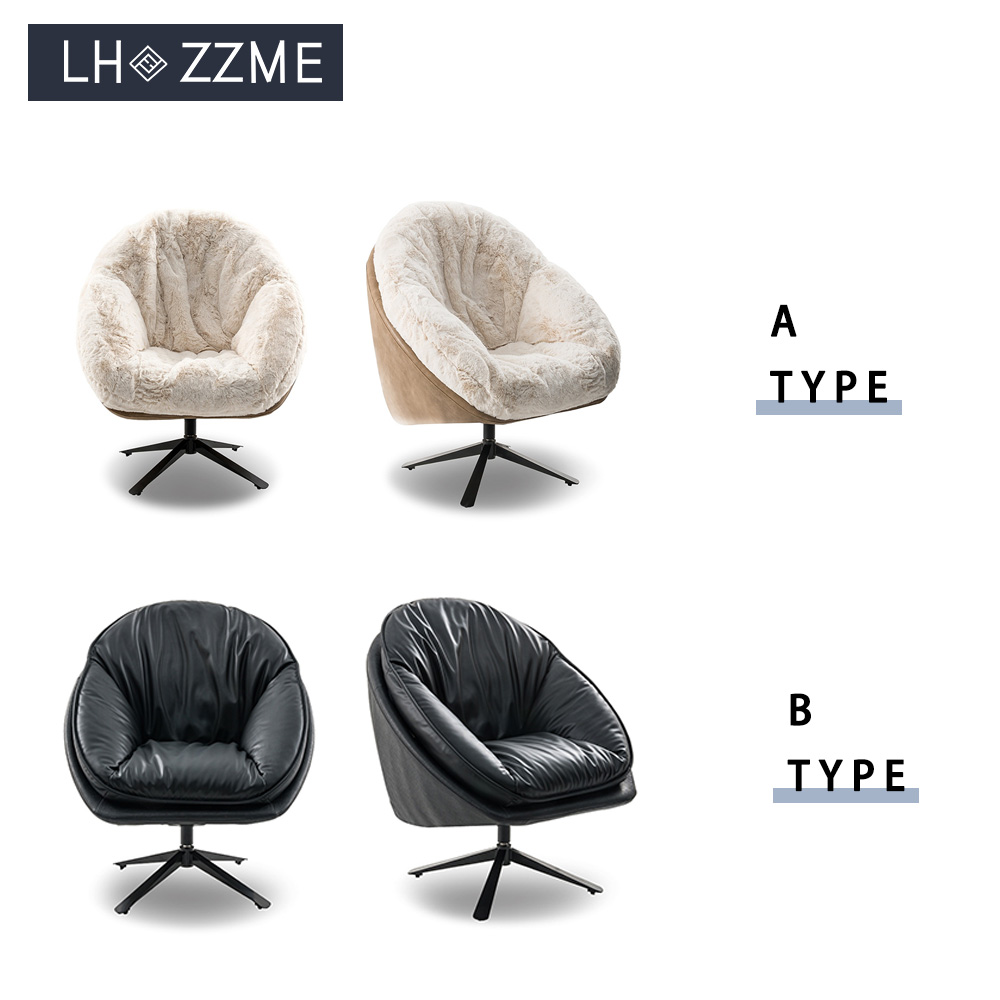 Tuochen Balcony Armchair with Modern Design for Small Spaces-Lightweight Leisure Chair for Living Room Bedroom &amp; Apartment