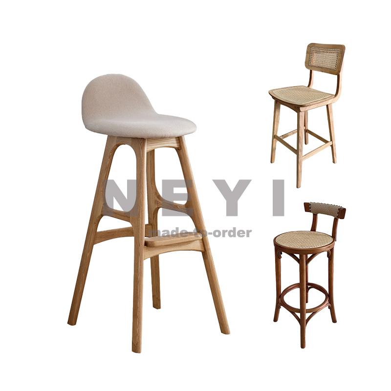Modern Luxury Honeycomb Bar Stool High Chair Kitchen Island Counter Gold Metal Frame Leather Bar Chair Furniture